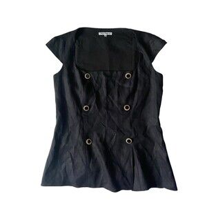 Reformation Meela linen top 12